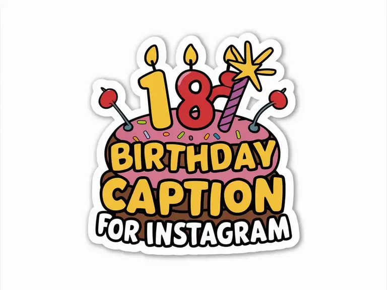 18th Birthday Caption for Instagram