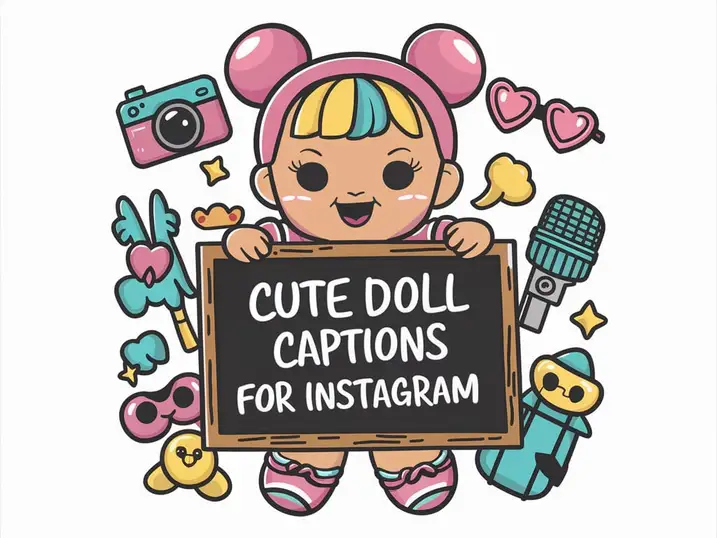 Cute Doll Captions For Instagram