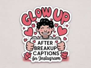 Glow Up After Breakup Captions For Instagram